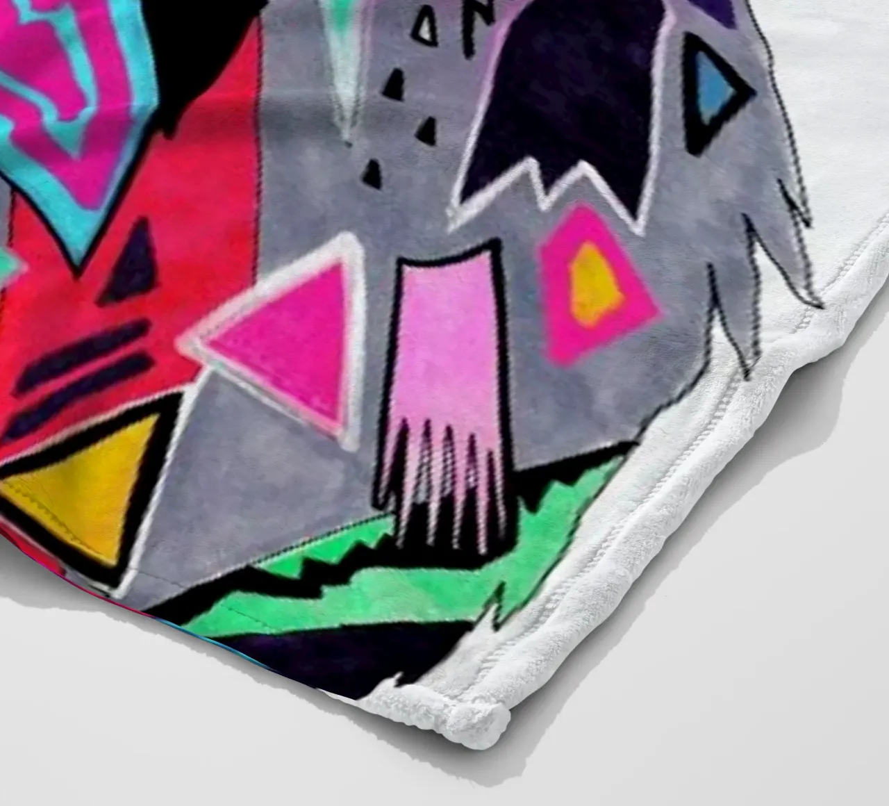 Abstract Owl coperta in pile da Pixie Cold