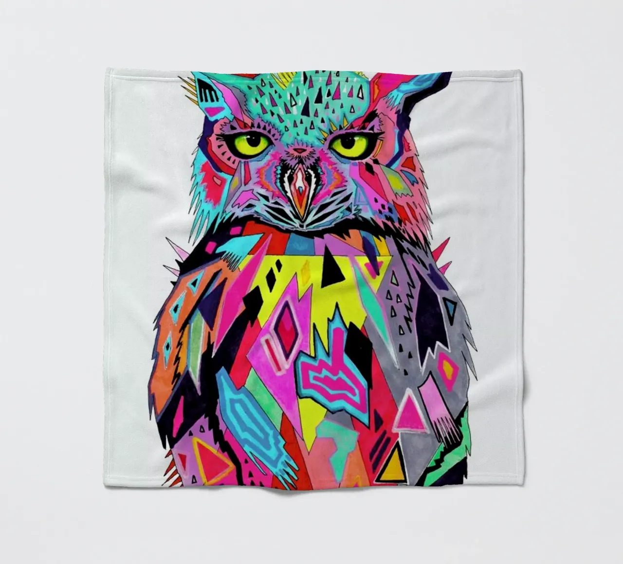 Abstract Owl coperta in pile da Pixie Cold