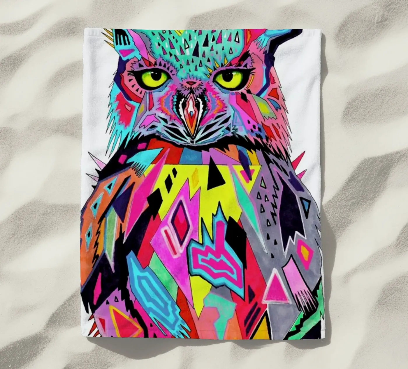Abstract Owl telo mare da Pixie Cold