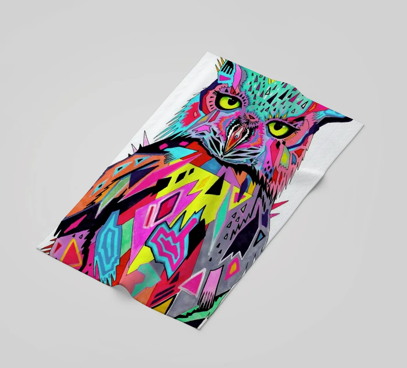 Abstract Owl telo mare da Pixie Cold