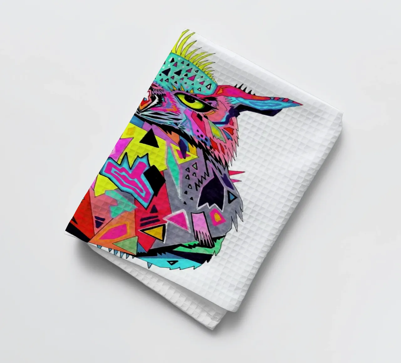 Abstract Owl canovaccio da cucina da Pixie Cold
