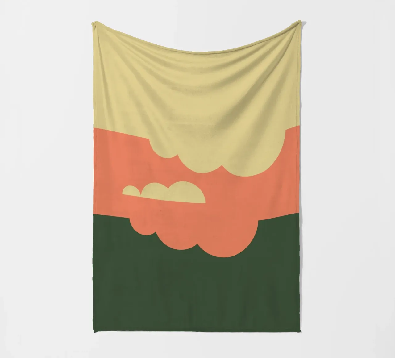 Autumn Sky coperta in pile da KHouse Studio