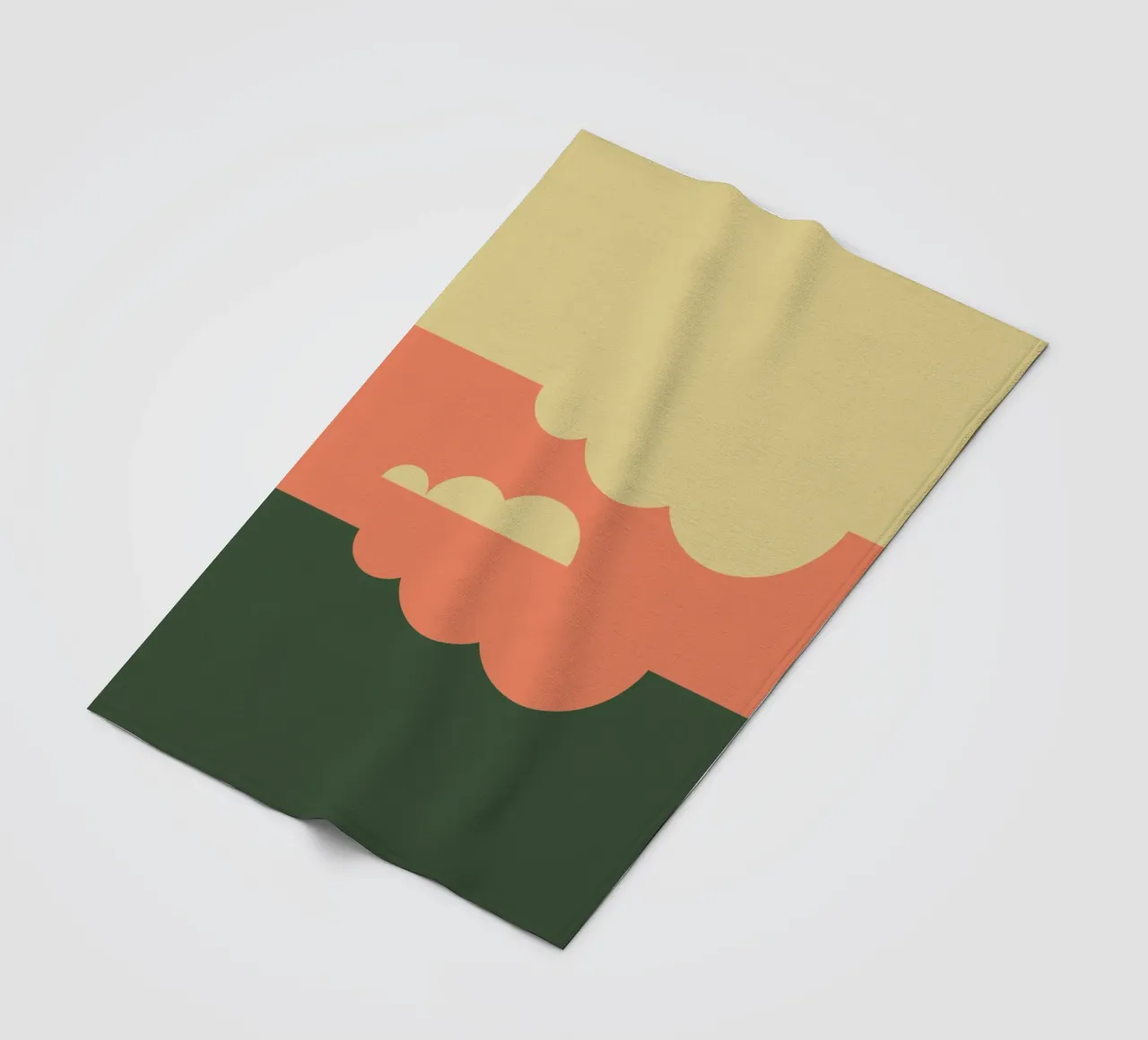 Autumn Sky coperta in pile da KHouse Studio