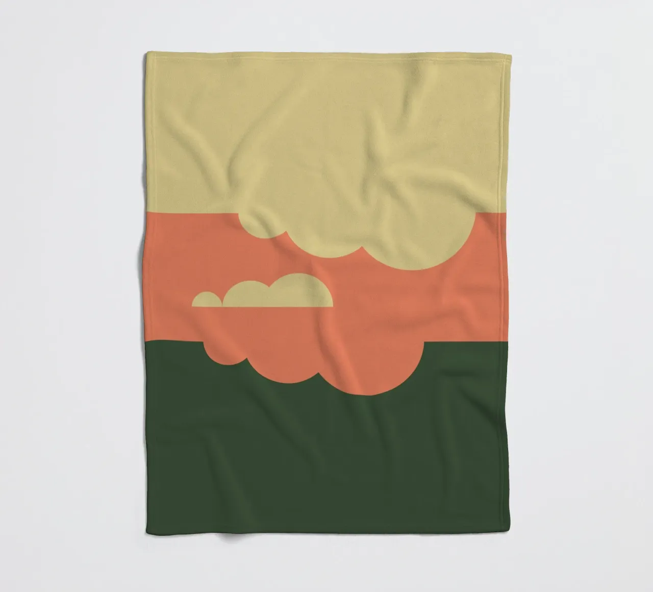 Autumn Sky coperta in pile da KHouse Studio