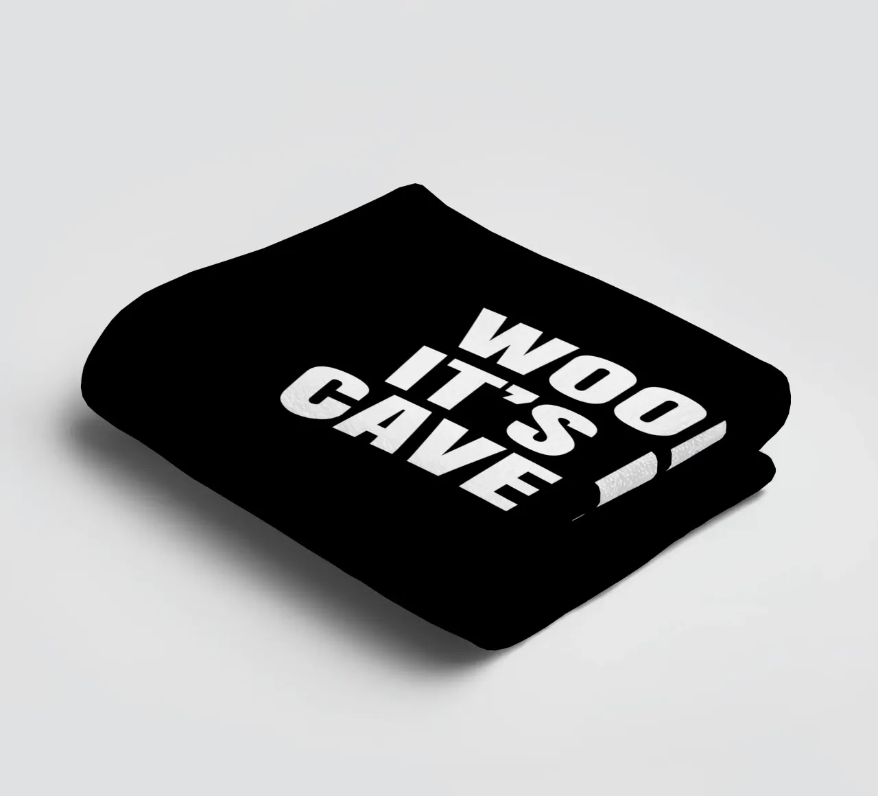 Wohoo it's man cave time towel by happieeagle