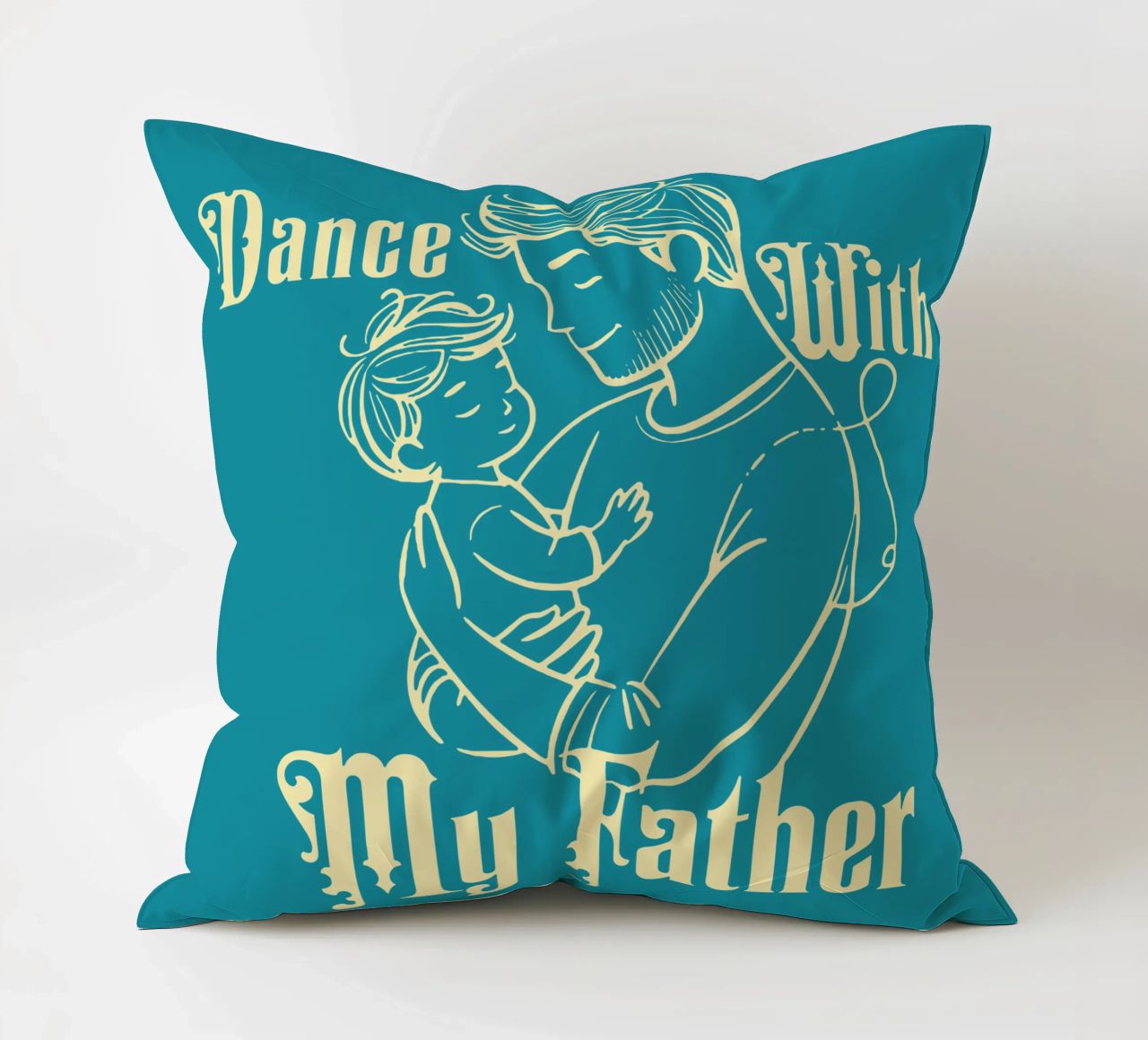 Danse avec mon père coussin de Gunawan Rb