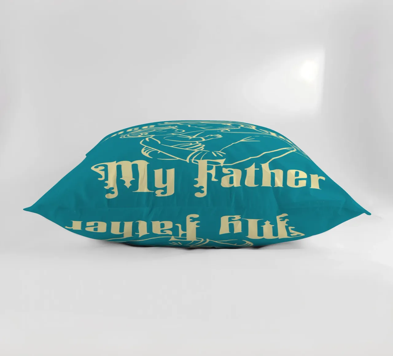 Dance with My Father decorative cushion by Gunawan Rb