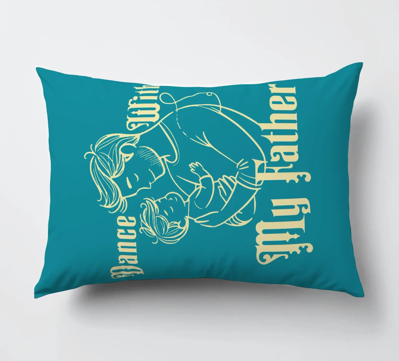 Dance with My Father decorative cushion by Gunawan Rb