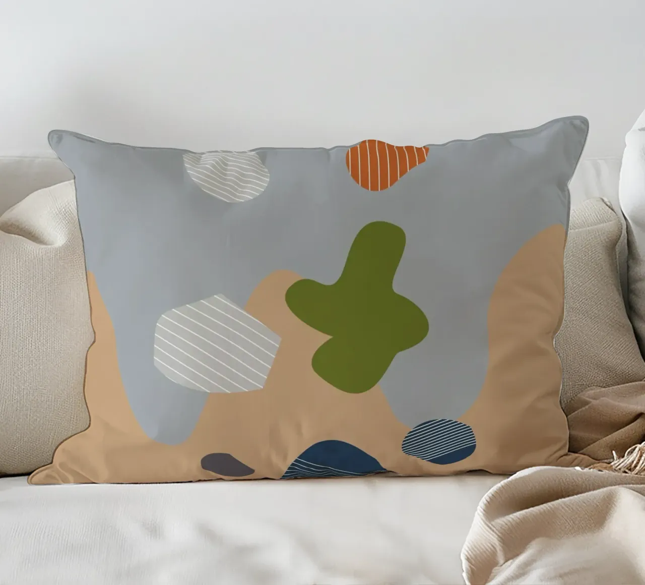 Fall Winter Abstract cuscino da KHouse Studio