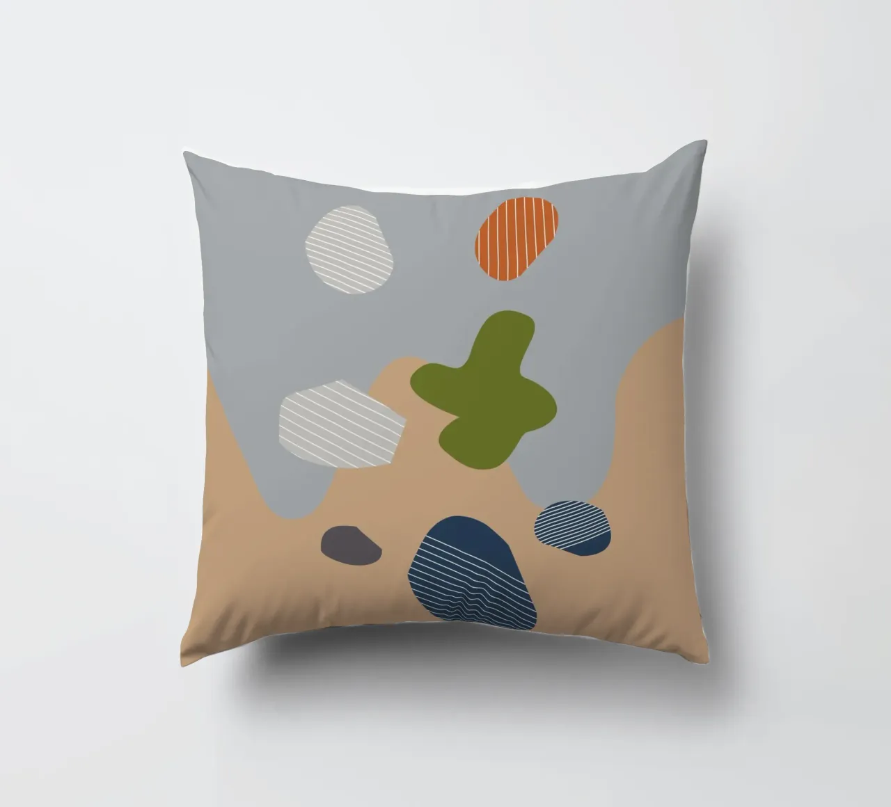 Fall Winter Abstract cuscino da KHouse Studio