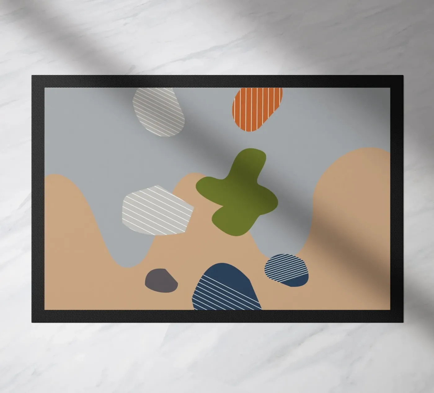 Fall Winter Abstract deurmat van KHouse Studio