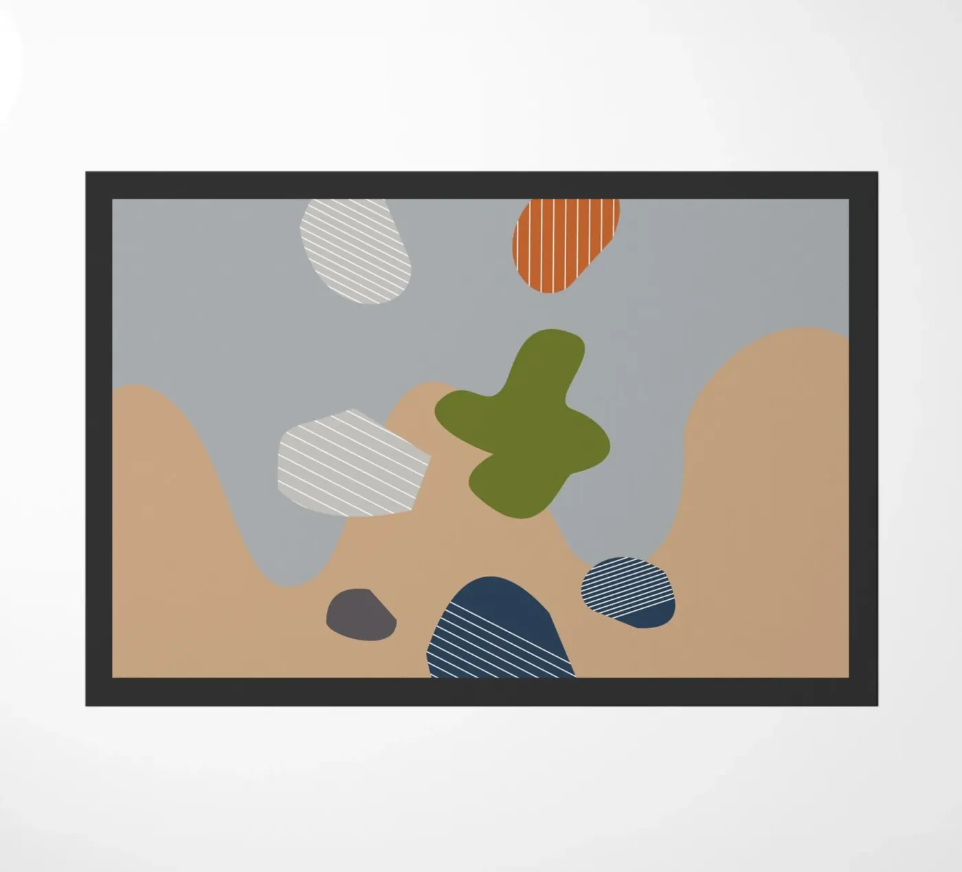 Fall Winter Abstract deurmat van KHouse Studio