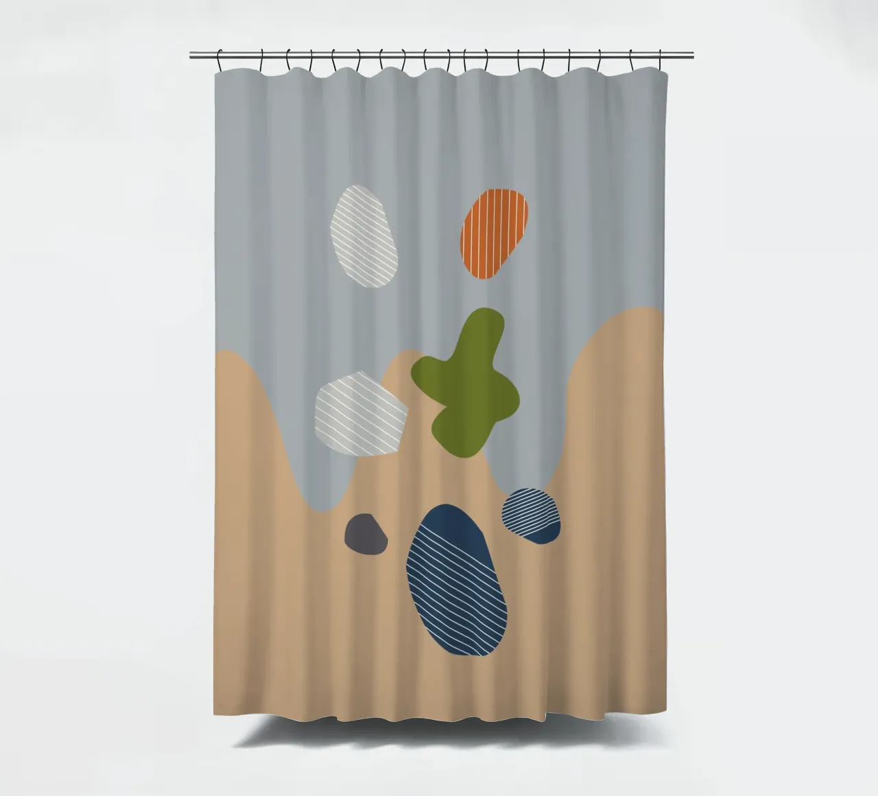Fall Winter Abstract tenda da doccia da KHouse Studio
