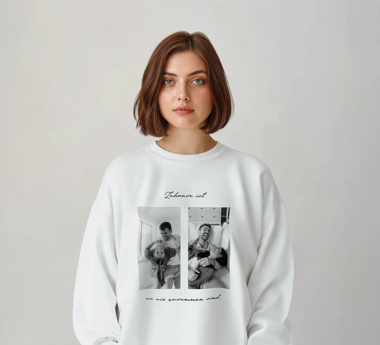 Zuhause ist sweatshirt by WORTSPIEL