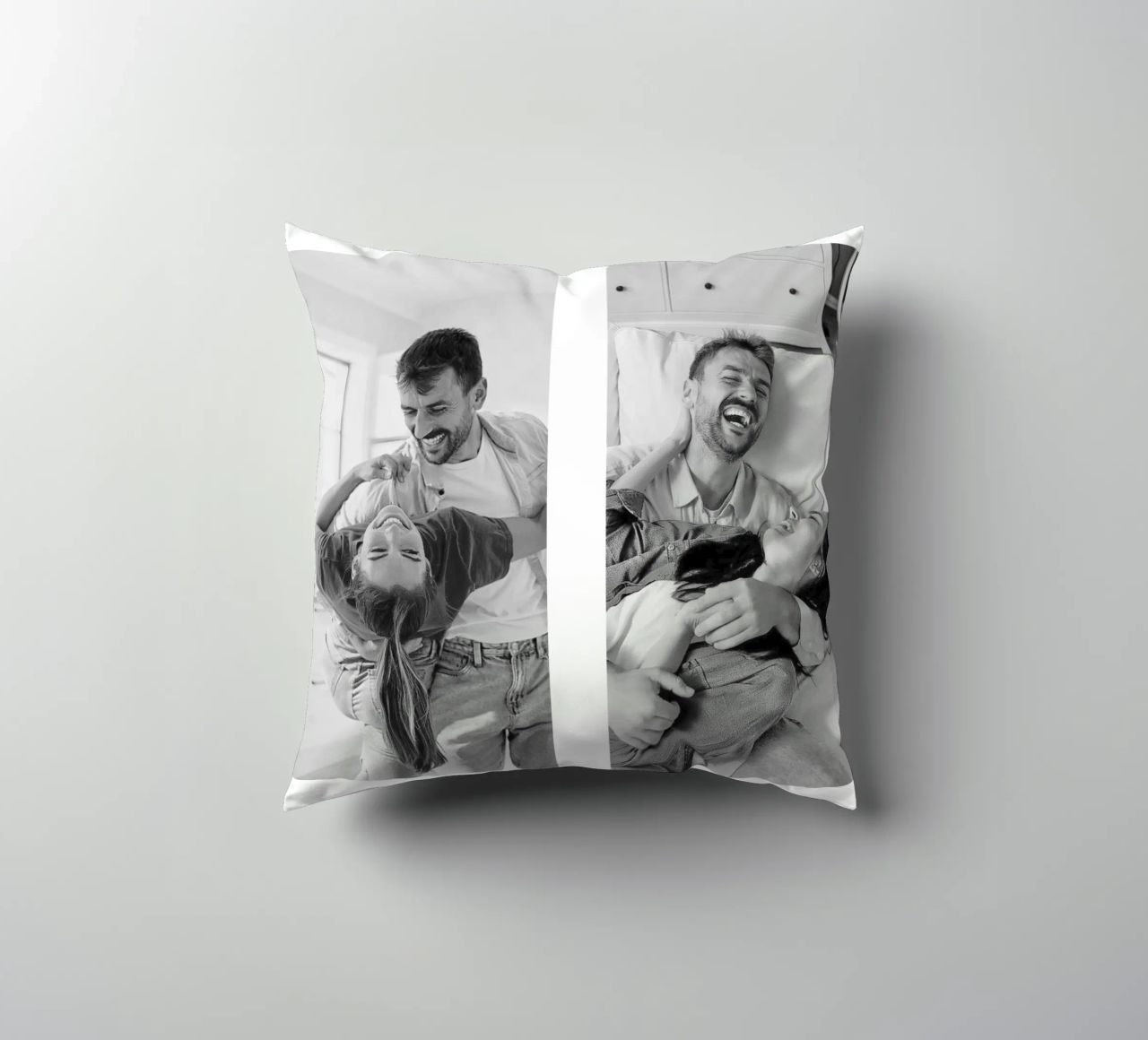 Zuhause ist coussin de WORTSPIEL