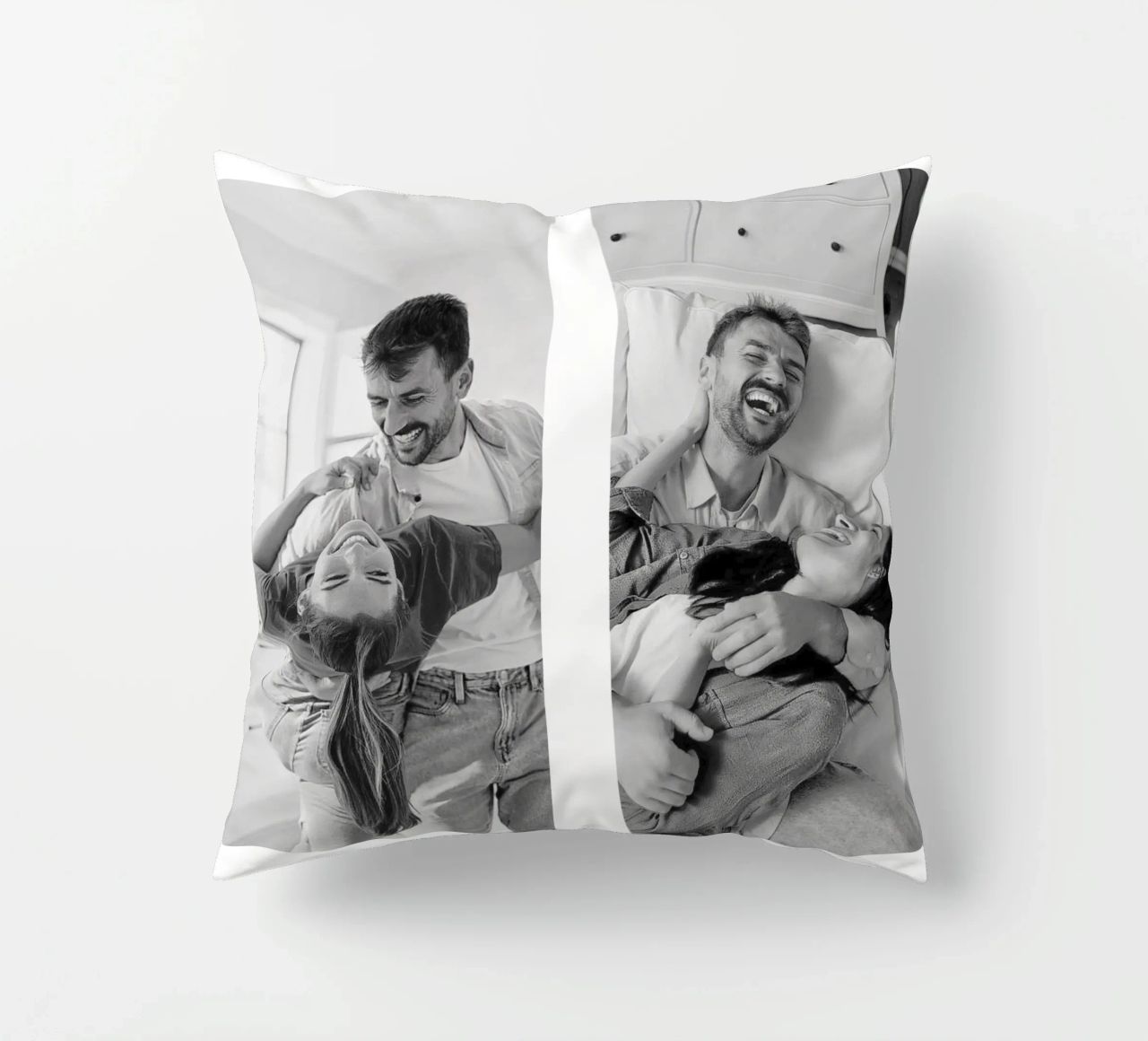 Zuhause ist coussin de WORTSPIEL