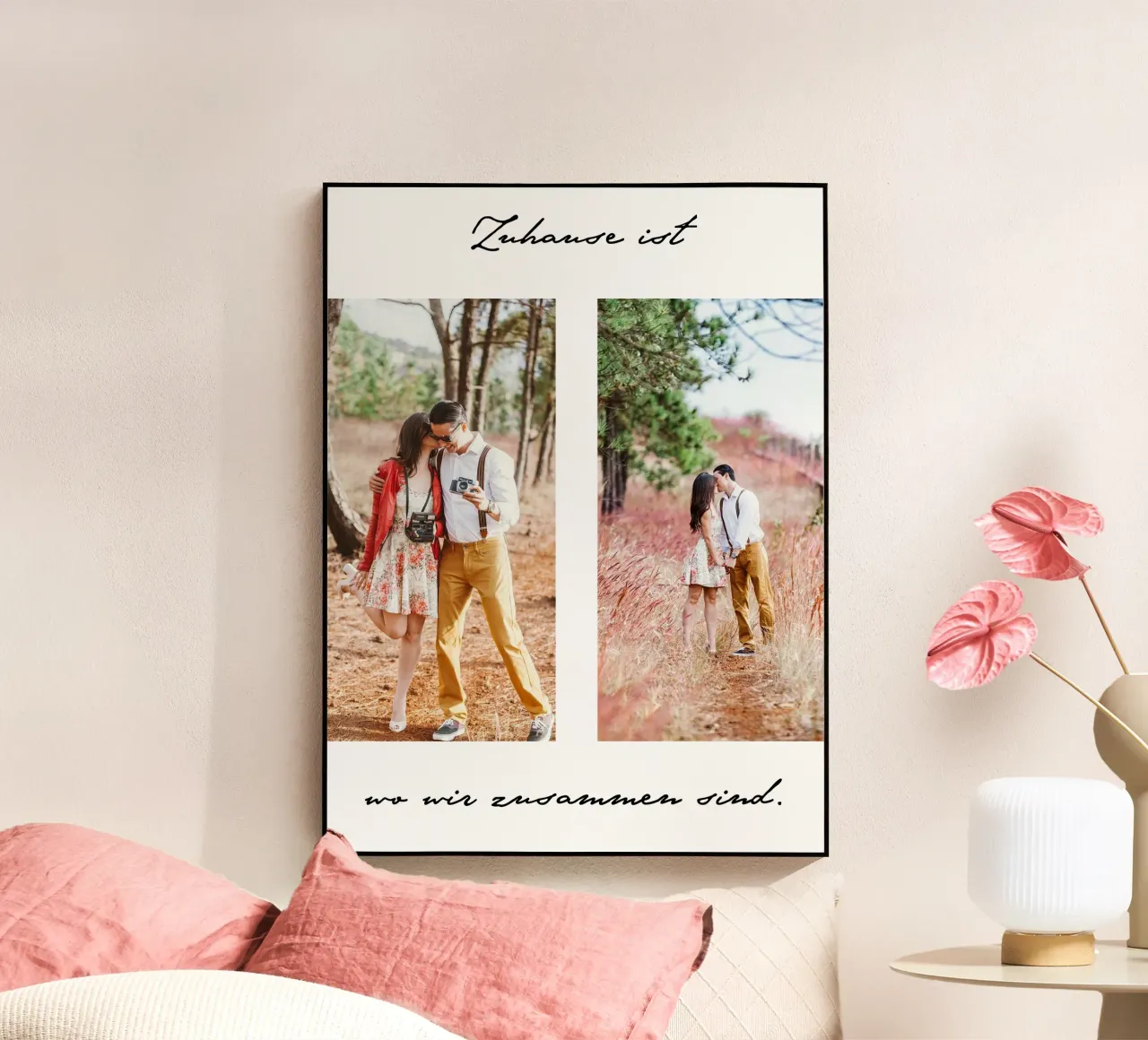 Zuhause ist plexiglass da WORTSPIEL