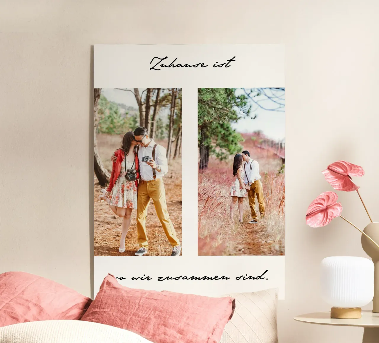 Zuhause ist plexiglass da WORTSPIEL