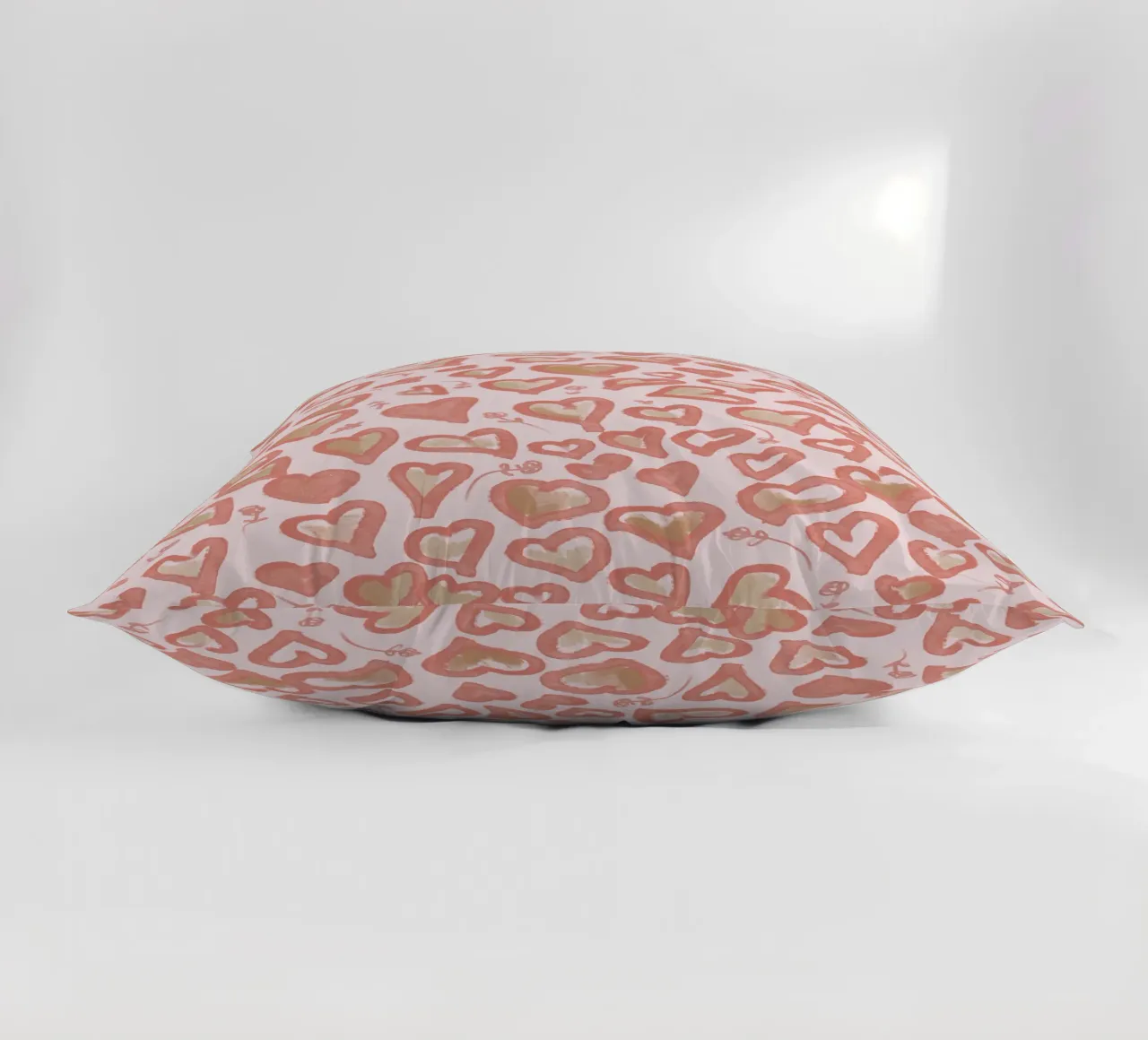 Lazy Love Hearts cuscino da anisillustration