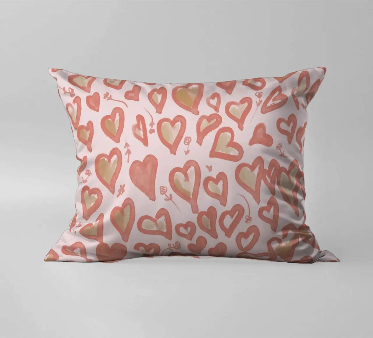 Lazy Love Hearts cojín de anisillustration