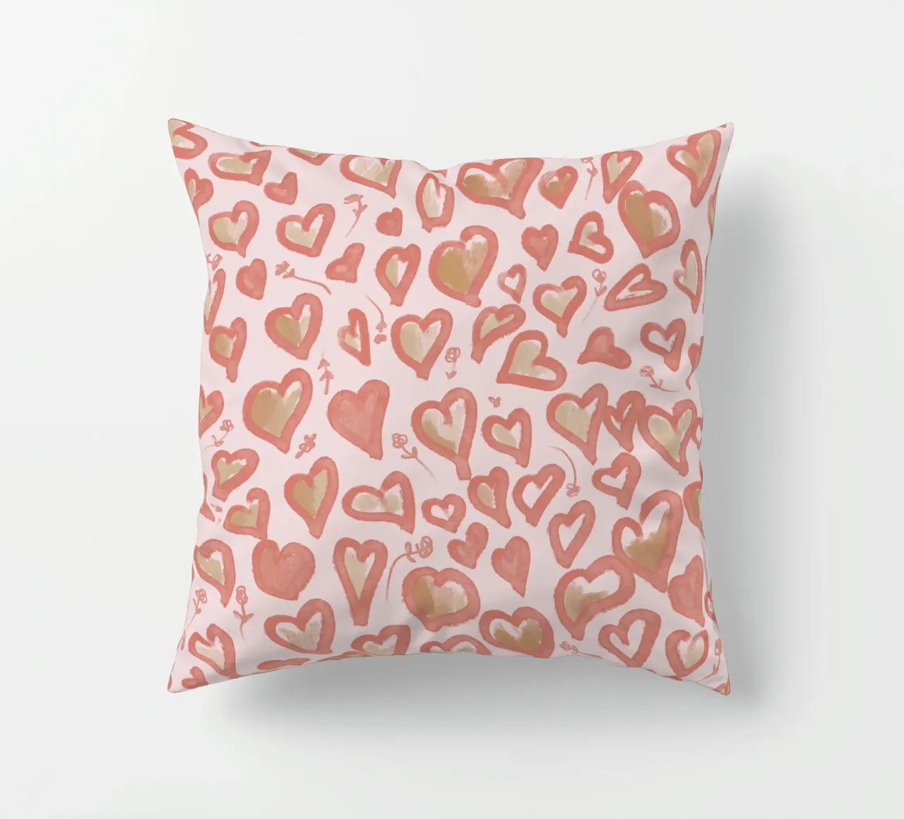 Lazy Love Hearts cojín de anisillustration