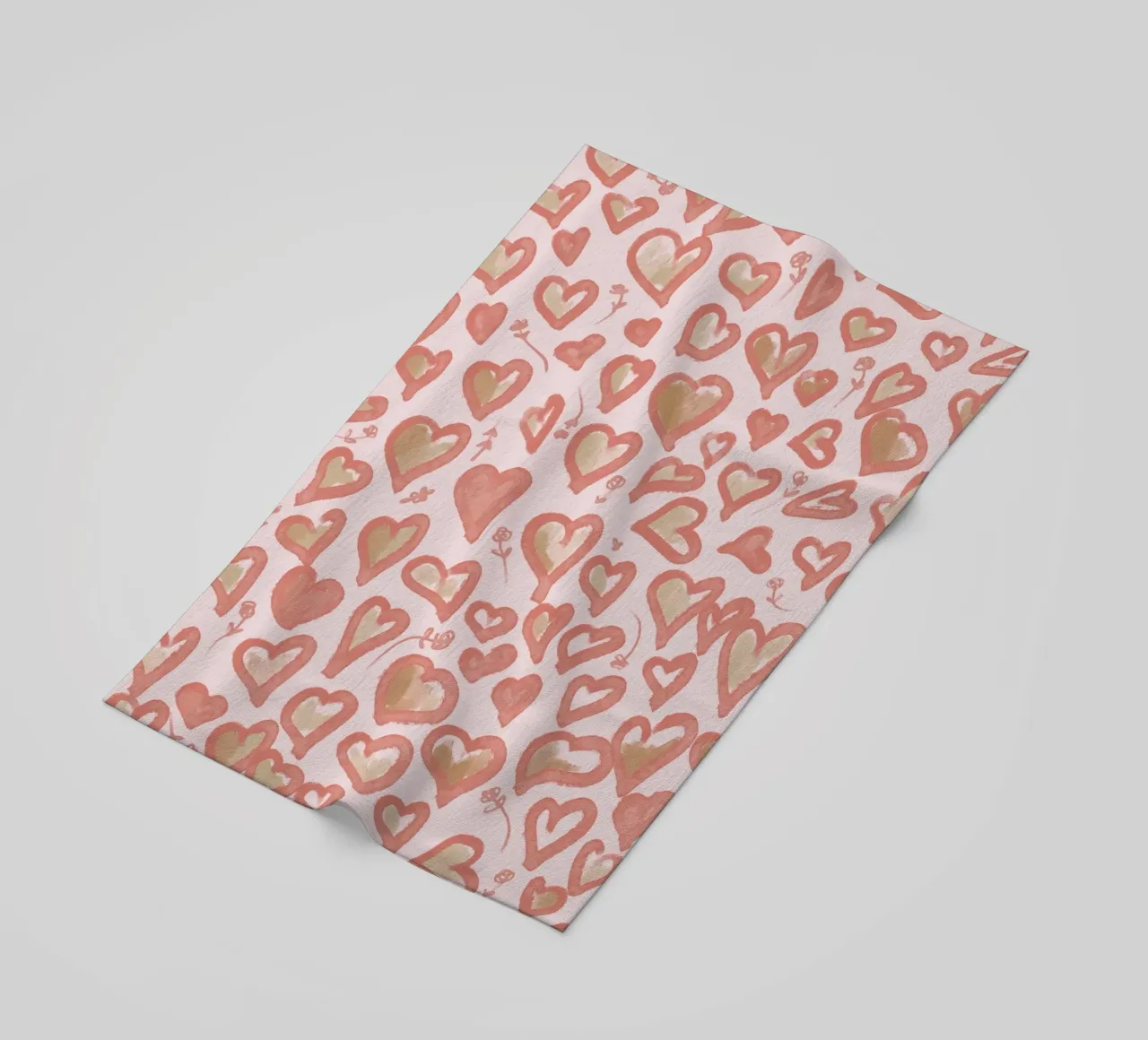 Lazy Love Hearts telo mare da anisillustration