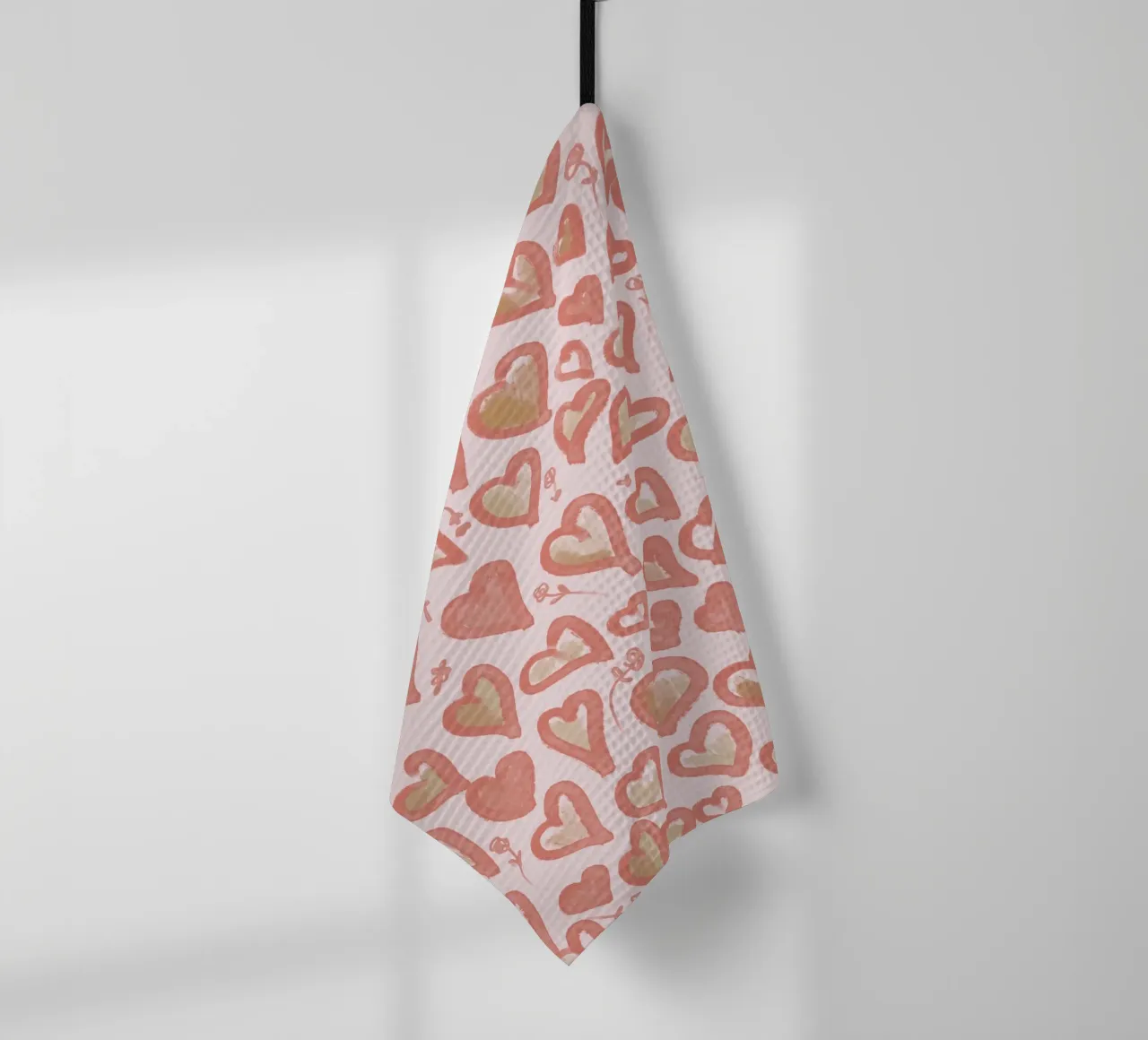 Lazy Love Hearts canovaccio da cucina da anisillustration