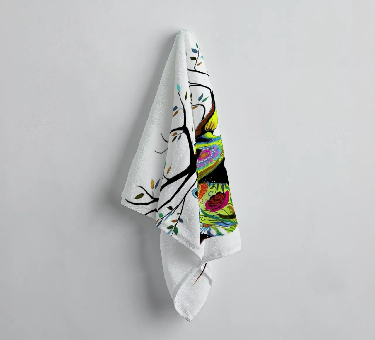 Deer Nature towel by Pixie Cold