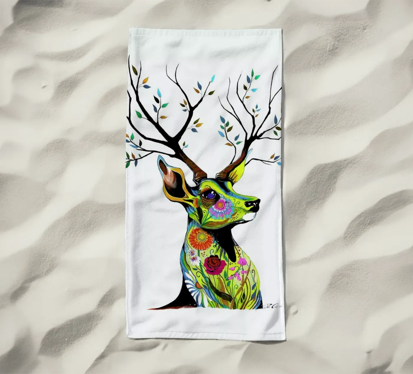 Deer Nature telo mare da Pixie Cold