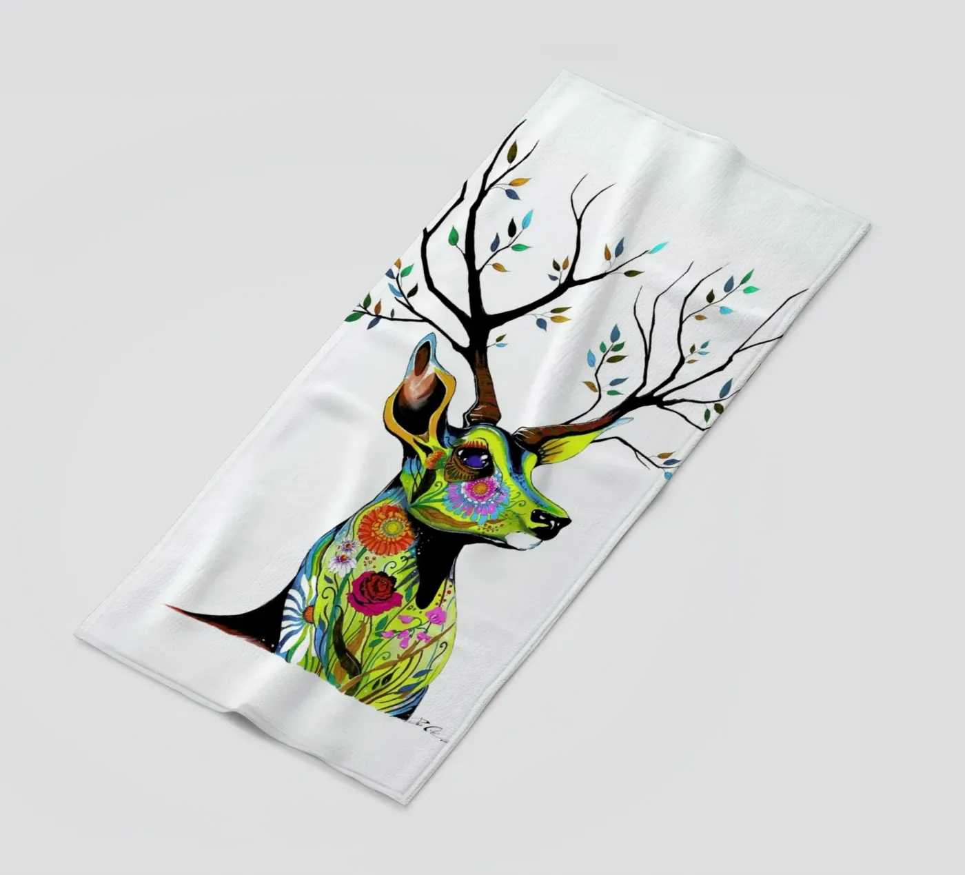 Deer Nature telo mare da Pixie Cold