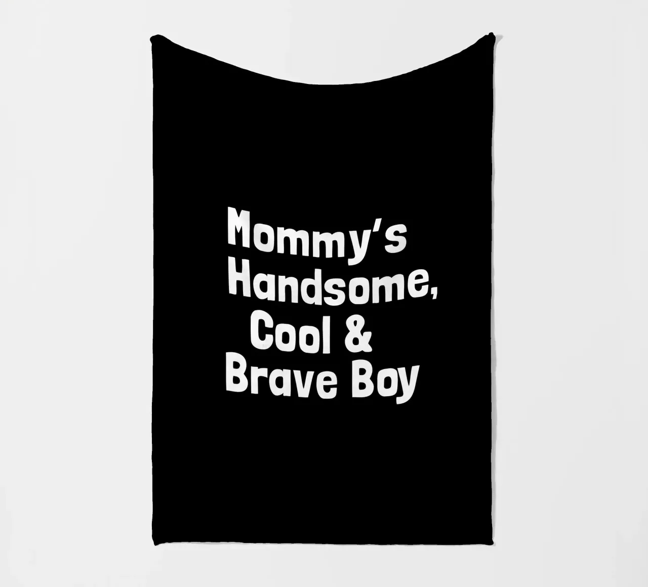 Mommy's handsome, cool and brave boy coperta in pile da happieeagle