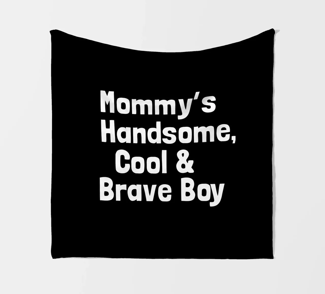 Mommy's handsome, cool and brave boy coperta in pile da happieeagle