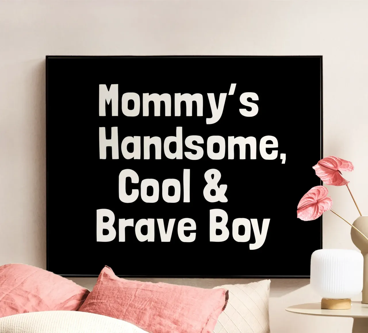 Mommy's handsome, cool and brave boy plexiglass da happieeagle