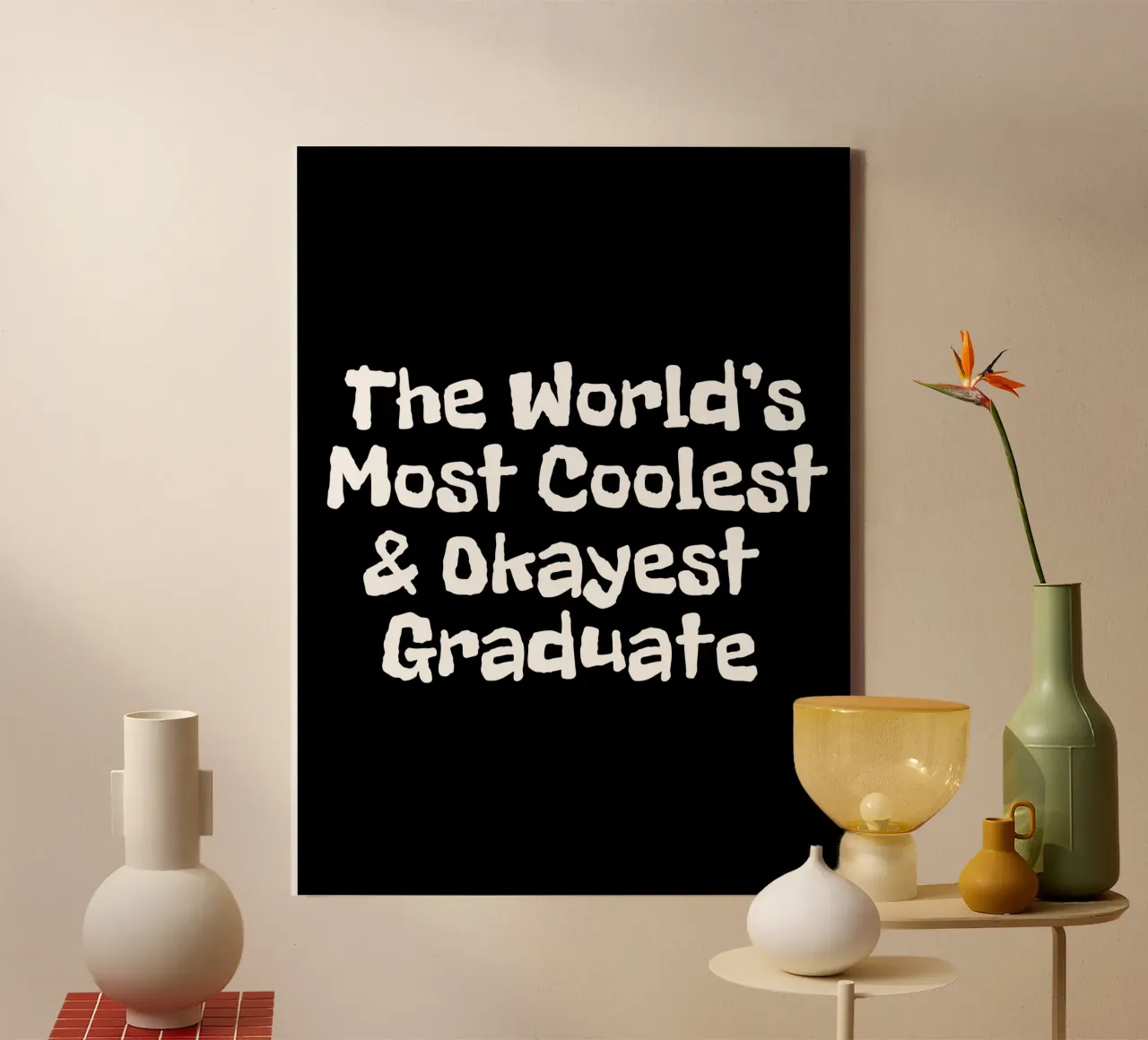 The world's most coolest and okayest graduate canvas by happieeagle
