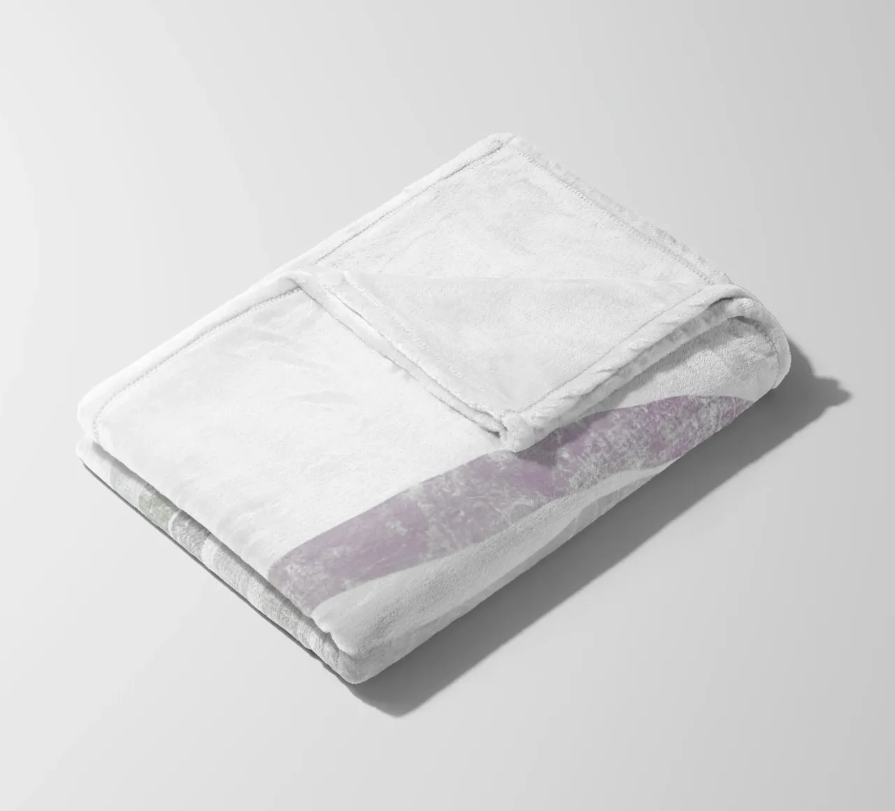 Rainbow with Name fleece blanket by Magnific