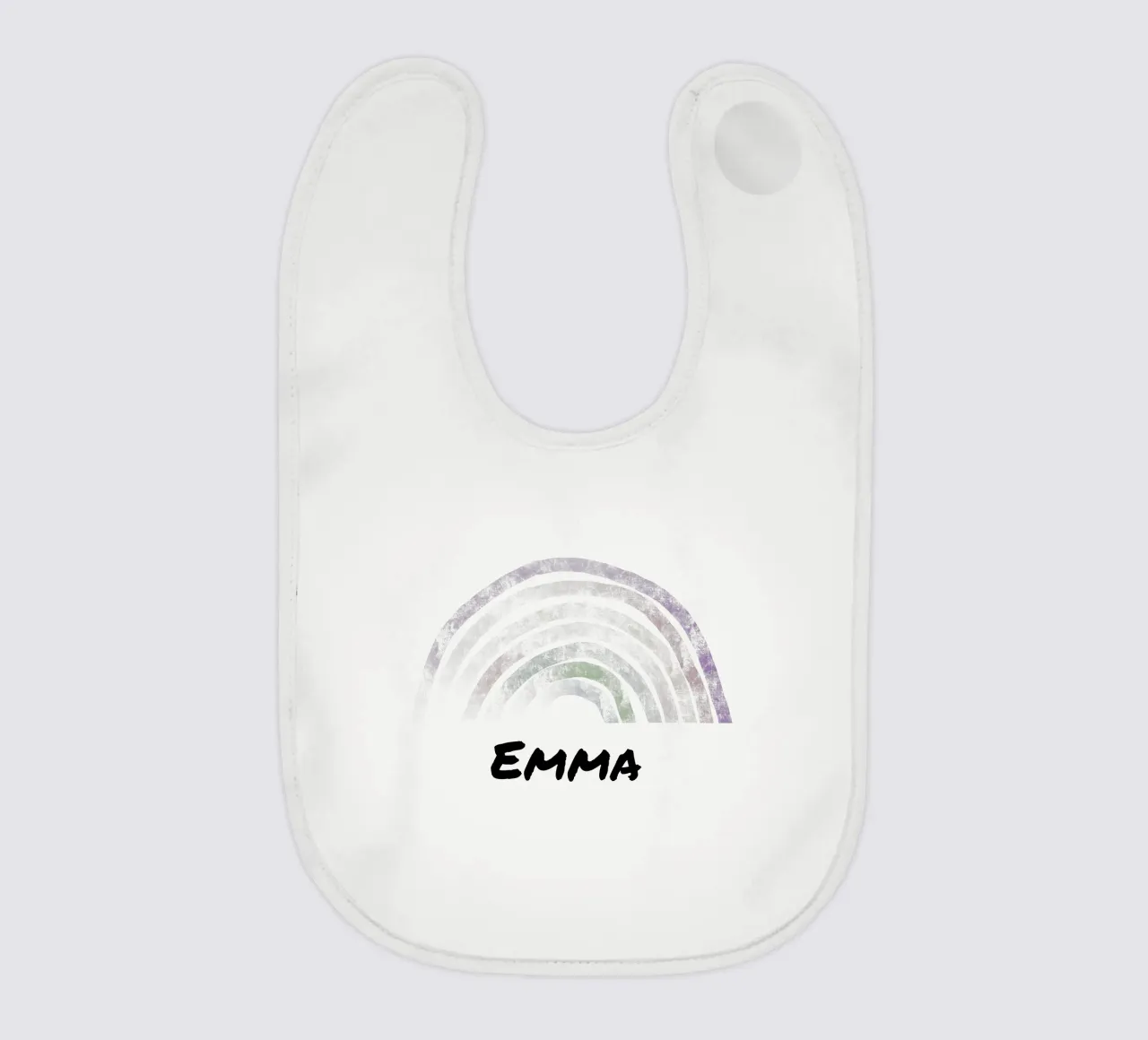 Rainbow with Name bavaglino da Magnific
