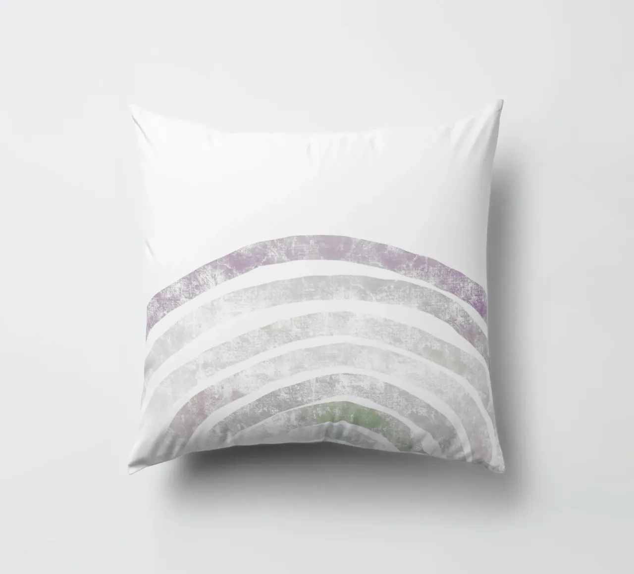 Rainbow with Name Kissen von Magnific