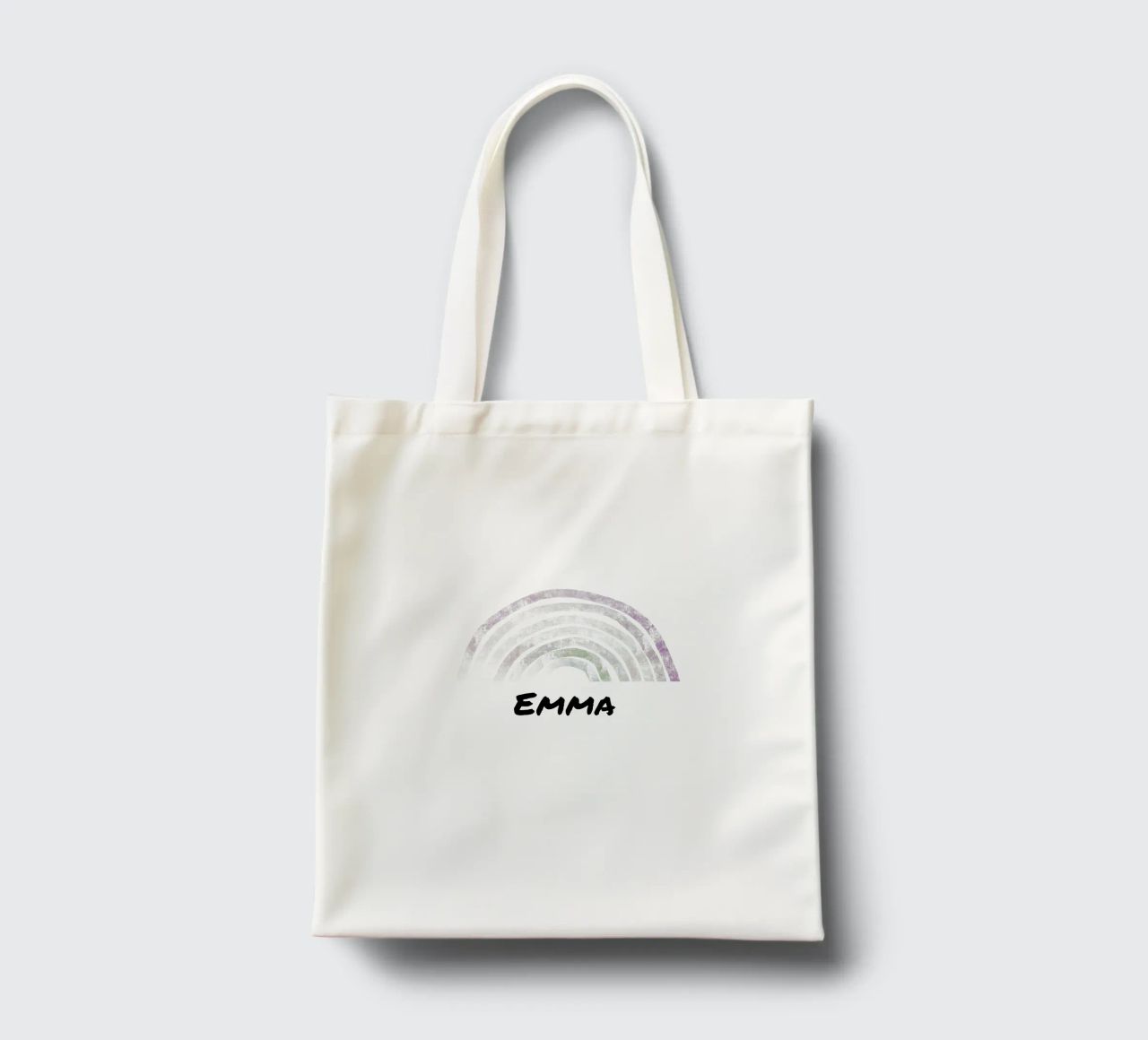 Rainbow with Name borsa in juta da Magnific
