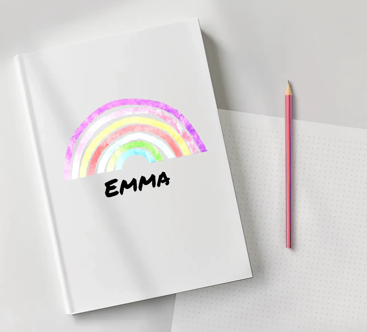 Rainbow with Name diario da Magnific