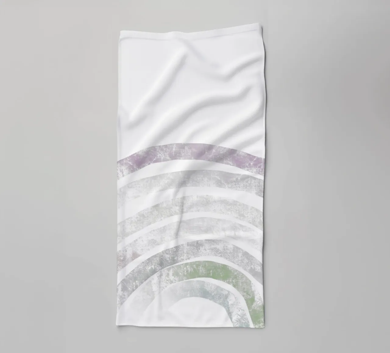 Rainbow with Name towel by Magnific