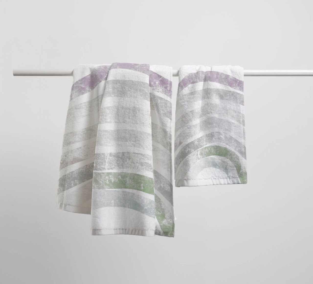 Rainbow with Name asciugamano da bagno da Magnific