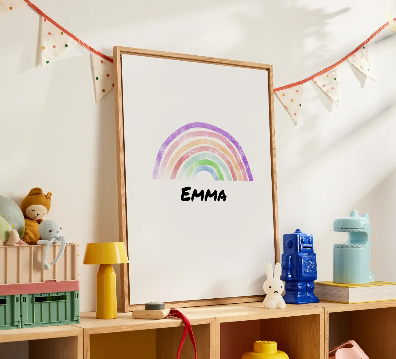 Rainbow with Name plexiglass da Magnific