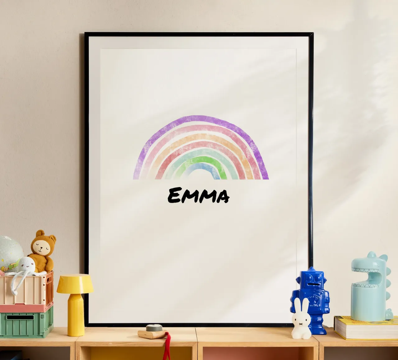 Rainbow with Name poster de Magnific