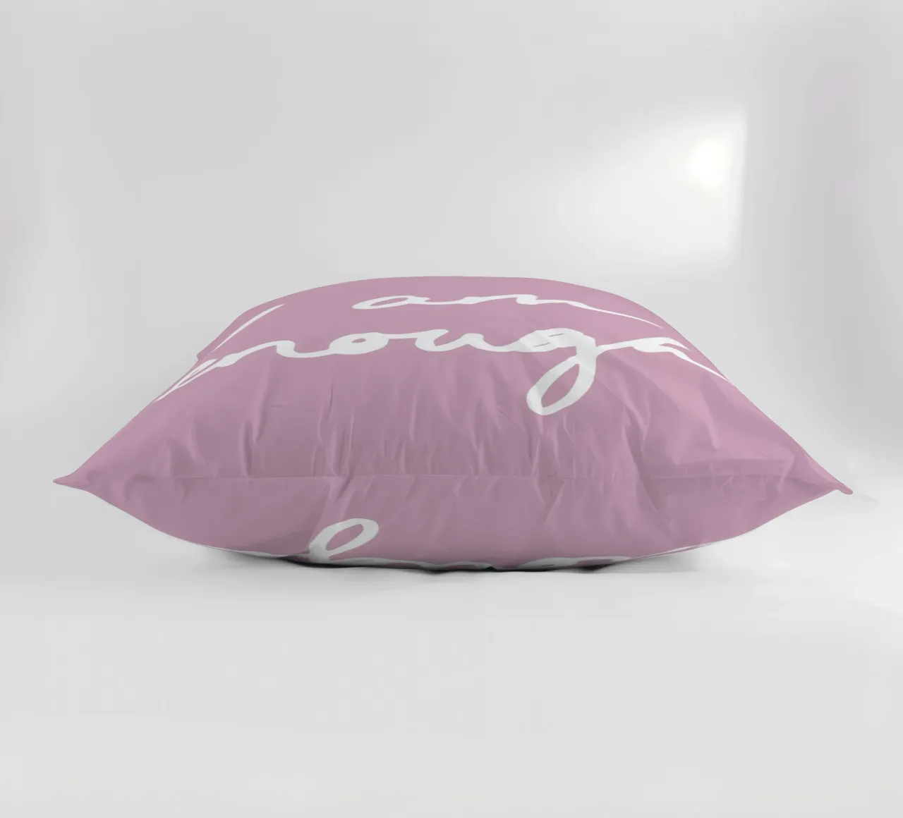 I am enough 1 decorative cushion by Studio Memb