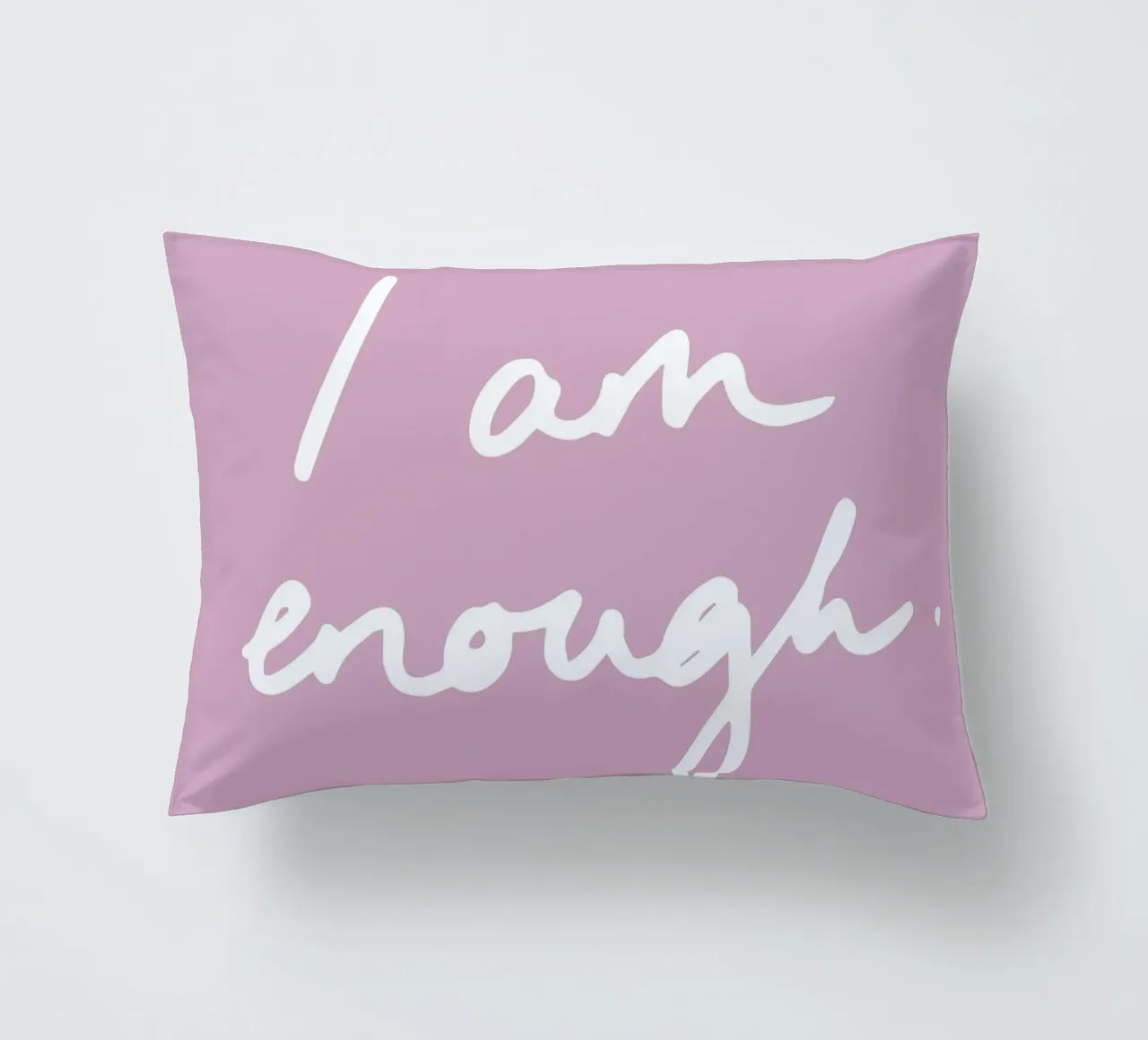 I am enough 1 decorative cushion by Studio Memb