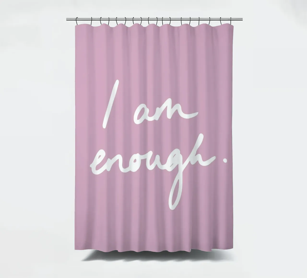 I am enough 1 tenda da doccia da Studio Memb