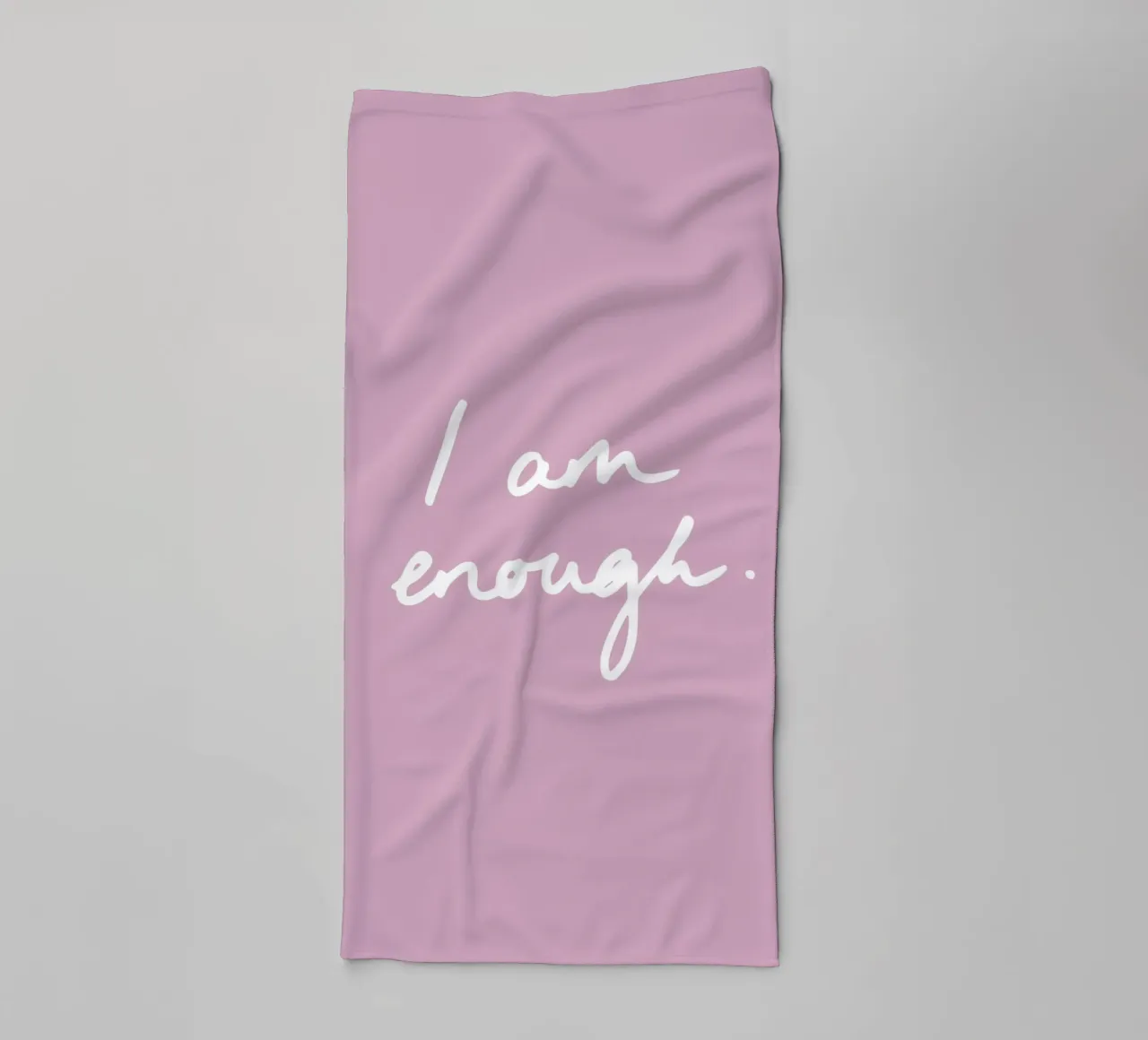 I am enough 1 toalla de baño de Studio Memb