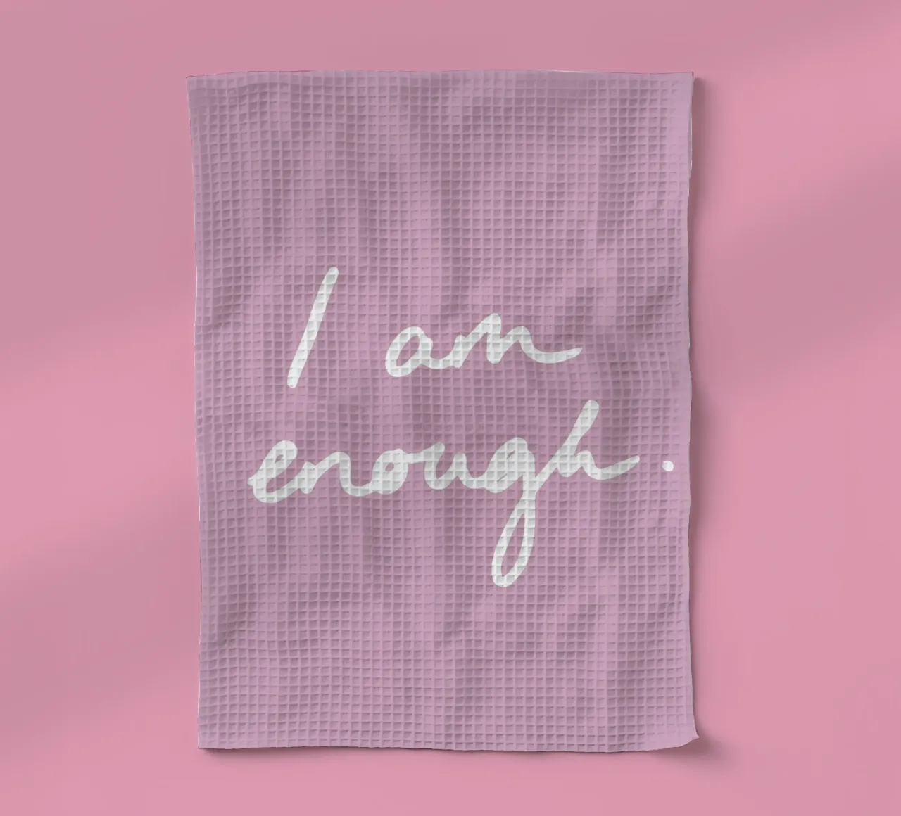 I am enough 1 canovaccio da cucina da Studio Memb