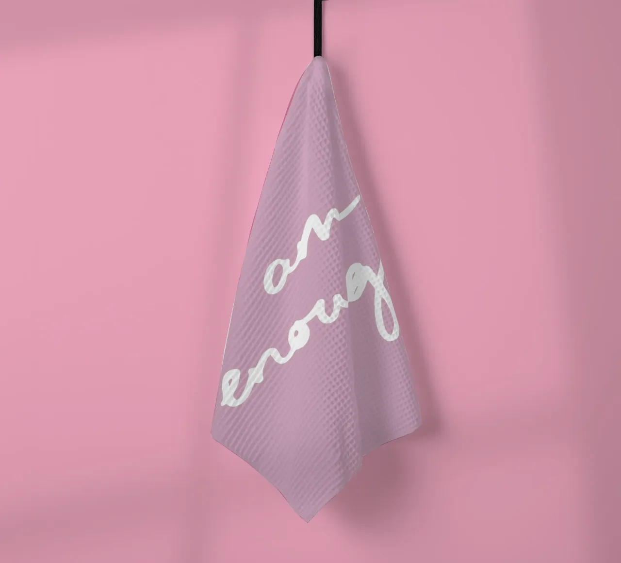 I am enough 1 canovaccio da cucina da Studio Memb