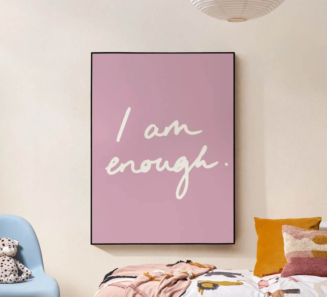 I am enough 1 acrylic glass by Studio Memb